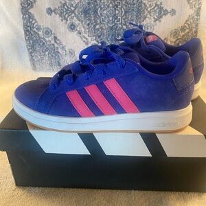 adidas Kids Grand Court 00s Tennis Shoes